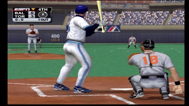 ESPN MLB 2K5: BAL@TOR CPU Vs CPU Simulation. смотреть онлайн