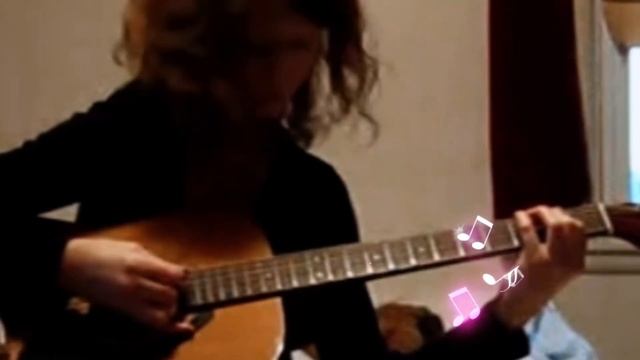 Моя девушка в первые играет на гитаре🎸🔥🔞 смотреть онлайн
