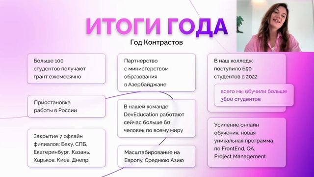 Итоги года 2022 | DevEducation смотреть онлайн