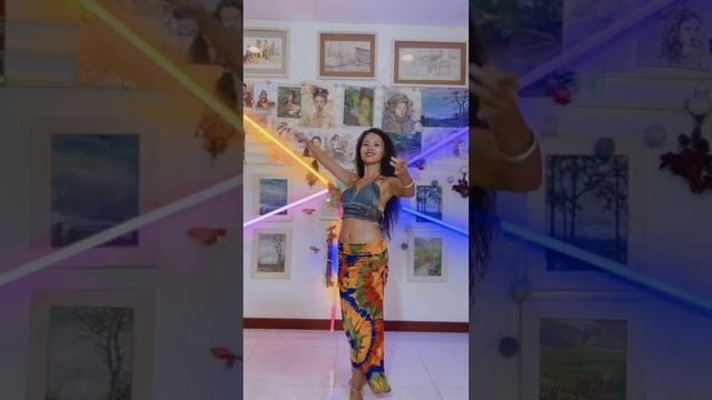 Belly dance drum solo home studio Ho Lan смотреть онлайн