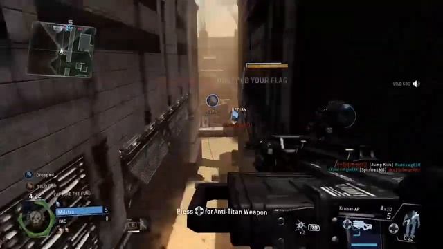 Titanfall Kraber-AP Sniper with some Stim Eject Snipes смотреть онлайн