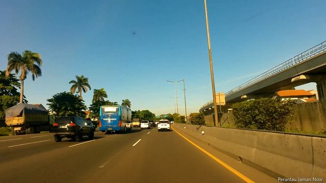 Driving Around JAKARTA DARI BEKASI BARAT VIA TOL 2022 смотреть онлайн