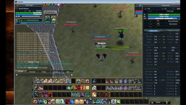 Rappelz - Evoker Damage Test смотреть онлайн