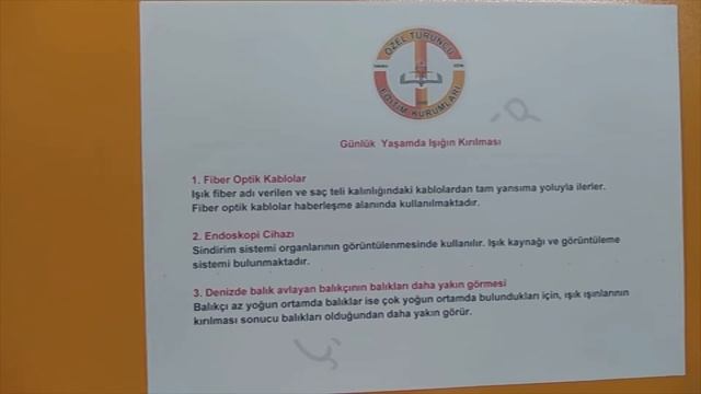 FEN BİLİMLERİ 7 SINIF IŞIĞIN KIRILMASI смотреть онлайн