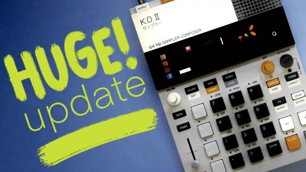 Teenage Engineering EP-133 K.O. II Huge Update