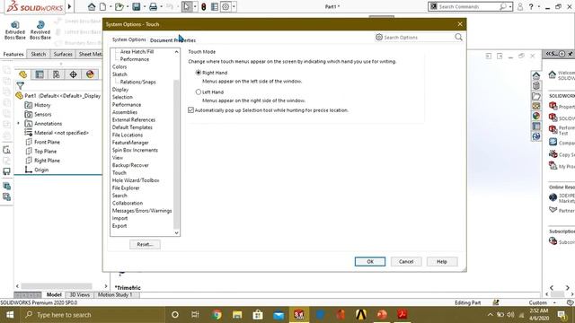 INTRODUCTION TO SOLIDWORKS | USER INTERFACE | SI UNITS | REFERENCE PLANES SOLIDWORKS 2020 PROPERTIE смотреть онлайн