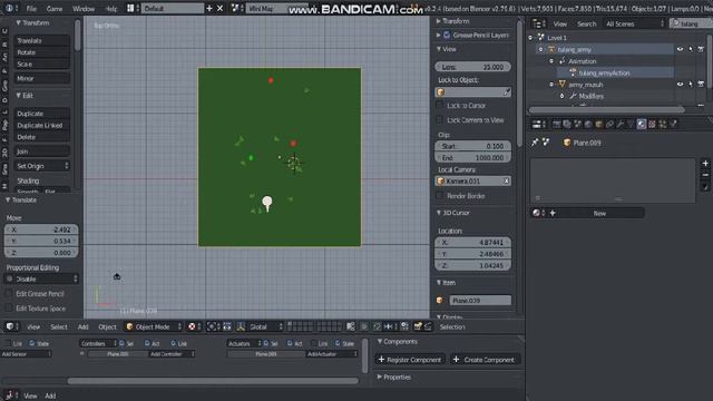 32 Kupas Blender game Mini map without coding смотреть онлайн
