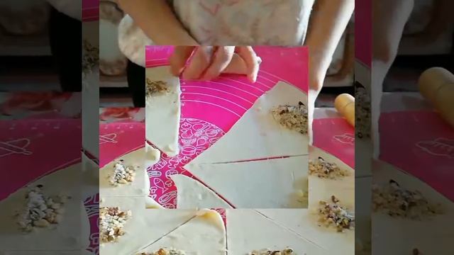 Рогалики с орехами. смотреть онлайн