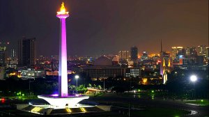 Джакарта. Индонезия (прогулка) (Jakarta night walking)