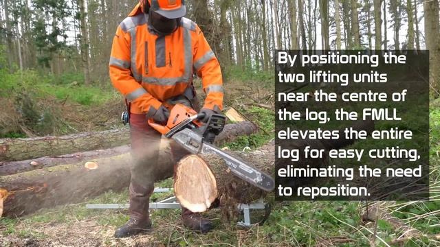 Lift and Cut HUGE Logs with the Forest Master 2-in-1 Log Lifter and Sawhorse (FMLL) смотреть онлайн