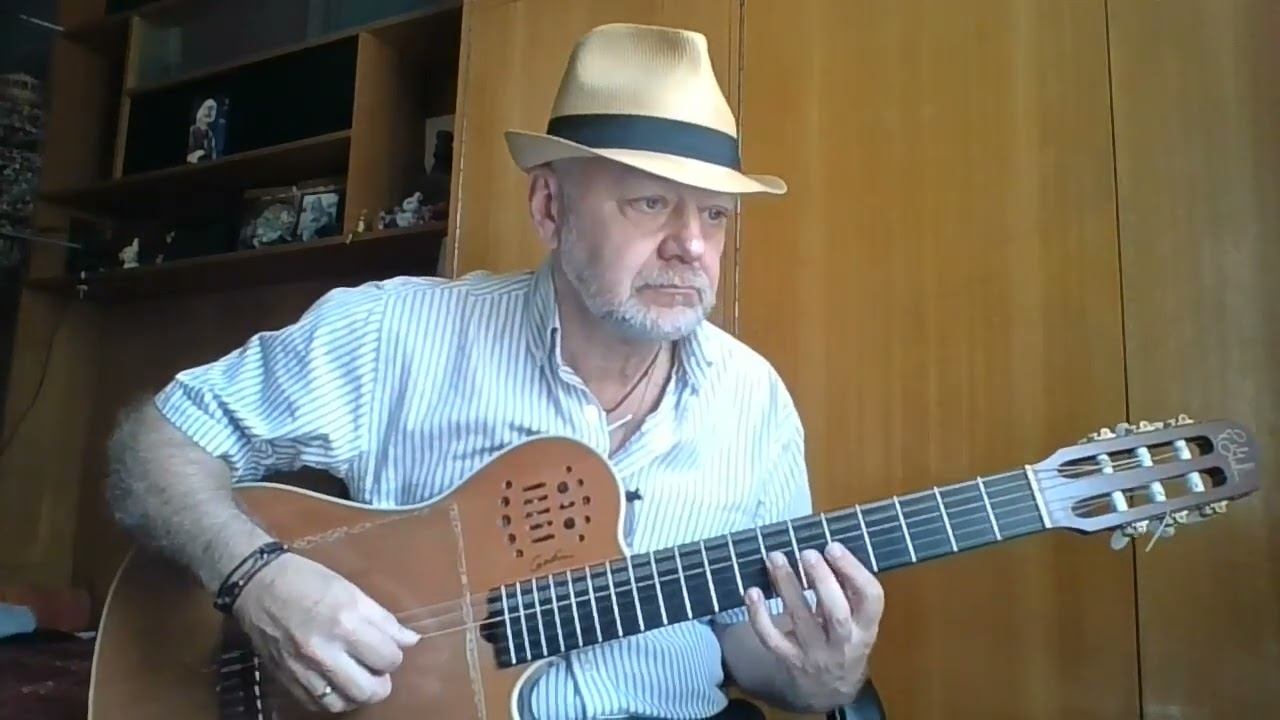 Странник мой (Ирина Аллегрова) на гитаре смотреть онлайн