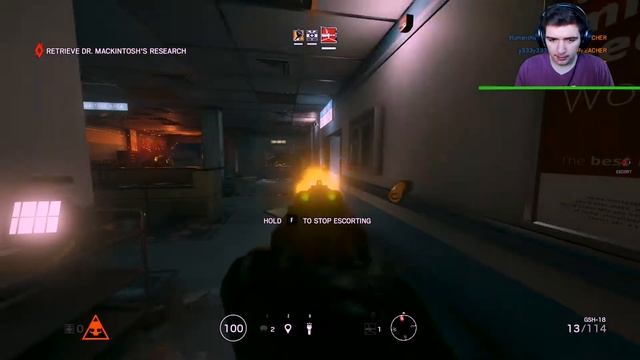 Rainbow Six Siege Outbreak Gameplay Part 2 - "Operation Save MACKINTOSH" смотреть онлайн