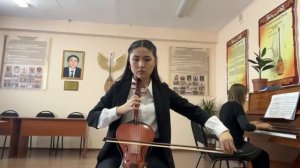 О. Ридинг. Концерт  Соль мажор. Соч.34 часть 1 исп  Сагимбай Жулдызай mp4