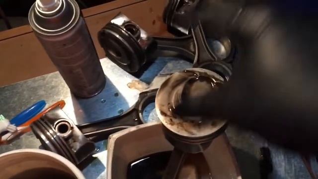 2010 Taurus SHO, part 6 - piston decarbonizing смотреть онлайн