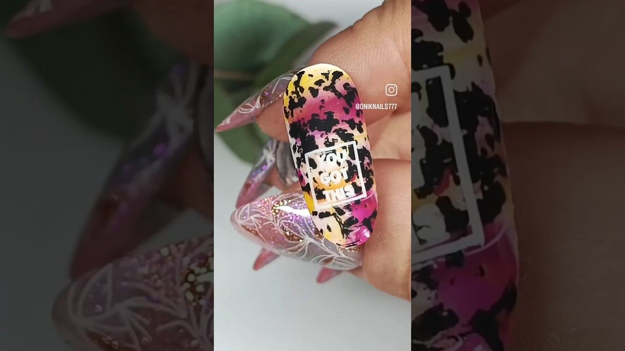 Дизайн с пластинами Lesly stamping #stamping #стемпинг смотреть онлайн