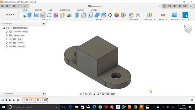 fusion 360 beginners exercises tutorial | fusion 360 beginners exercises смотреть онлайн