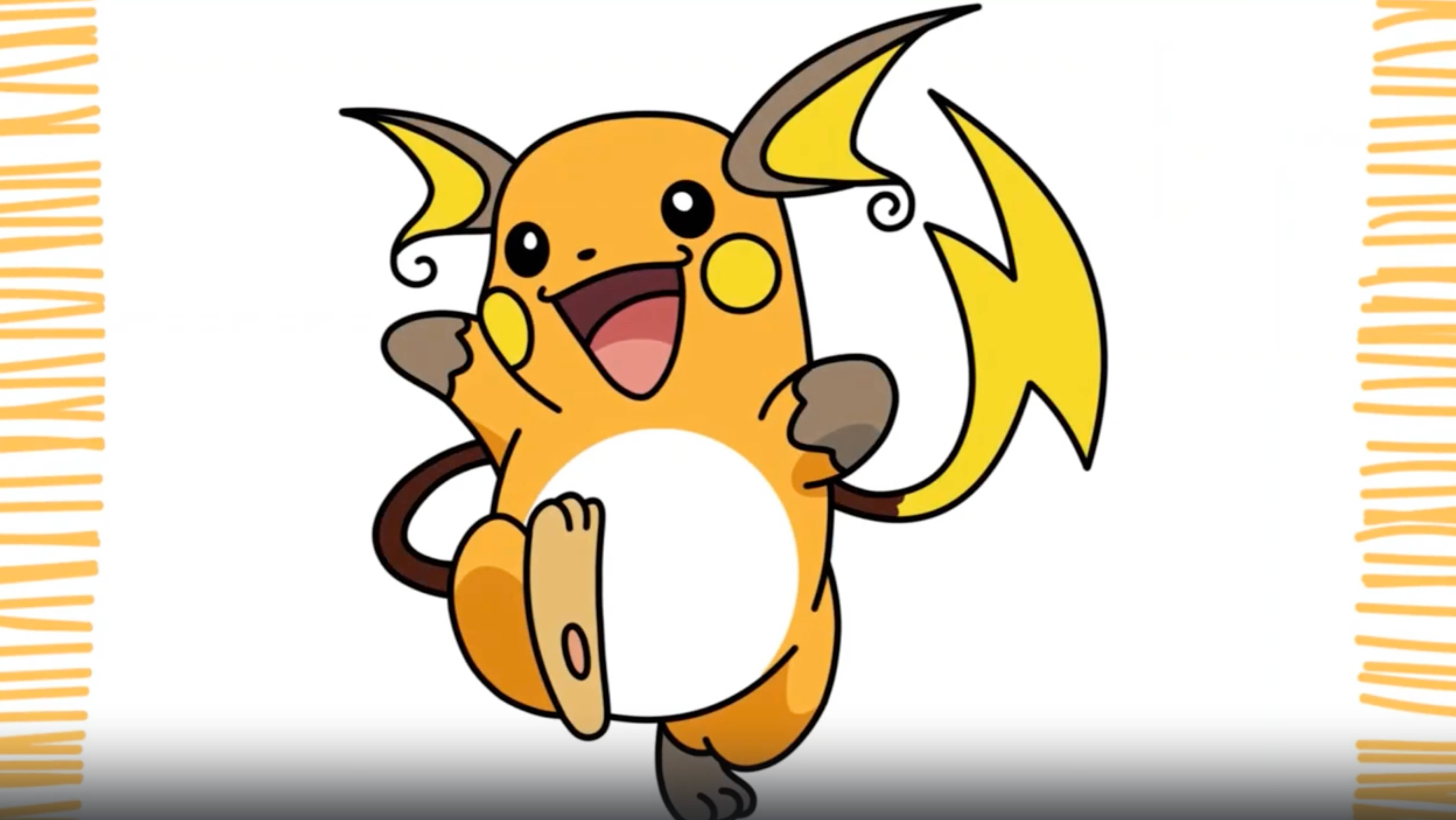 Как нарисовать РАЙЧУ В Покемонах смотреть онлайн