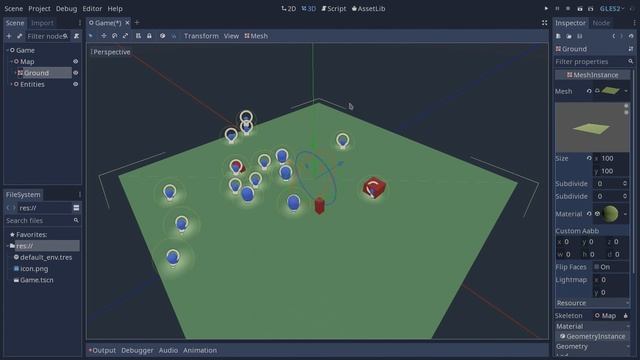 Navigation in the 3D Editor in Godot 3.1 (beginner tutorial) смотреть онлайн