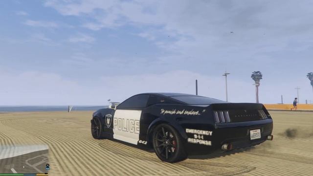 GTA V PC - Decepticon Barricade Paintjob MOD (Transformers)