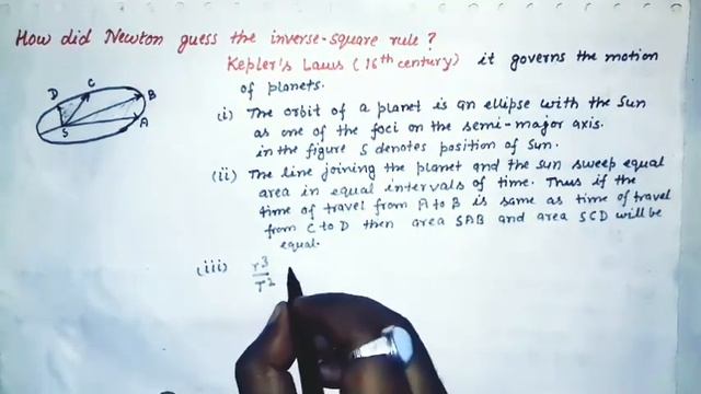 9PhysCh03L02: Kepler's Laws and Newton's Inverse Square Rule by KV Sir смотреть онлайн