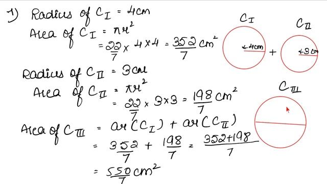 Area of Circle, Sector and Segment | Class 10 Exercise 16B Question 7 - 8| RS Aggarwal | Learn Math смотреть онлайн