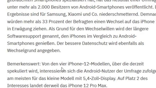 Kritik:Giga - "Android-Hersteller geschockt: iPhone 12 legt größte Schwäche offen" Moschuss.de смотреть онлайн