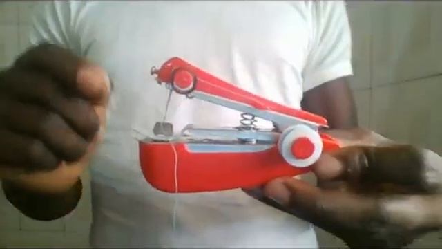 MINI HANDHELD SEWING MACHINE - Learn How To Sew The Easiest Way