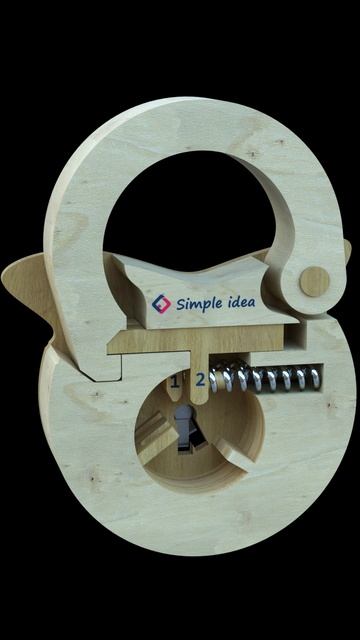 DIY Secret wooden padlocks (option 2) смотреть онлайн