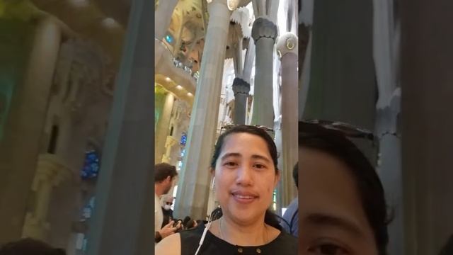 Inside the Sagrada Familia #shorts смотреть онлайн