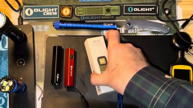 #EDC Olight Diffuse/Olight OClip Review! смотреть онлайн