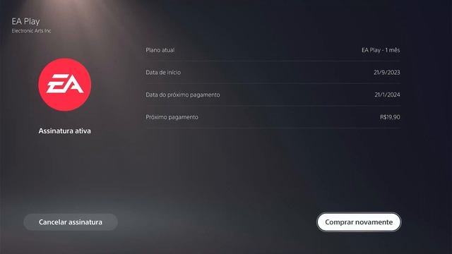 Como CANCELAR ASSINATURA EA PLAY no PS5 [PLAYSTATION 5] смотреть онлайн