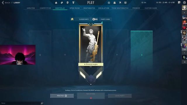 Rank Doesn't Matter! Vibes Only Stream (Valorant Live) смотреть онлайн