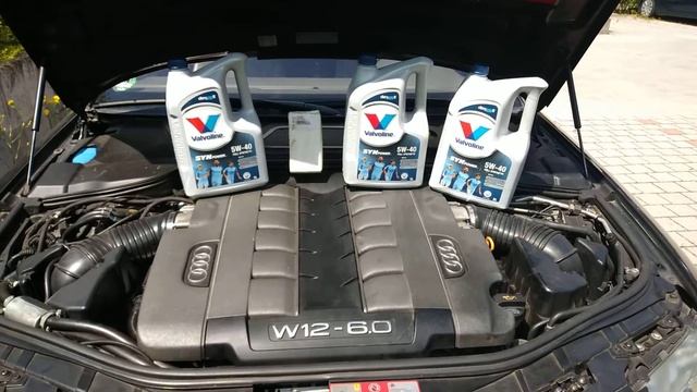 WYMIANA OLEJU AUDI A8 W12 12,5L смотреть онлайн