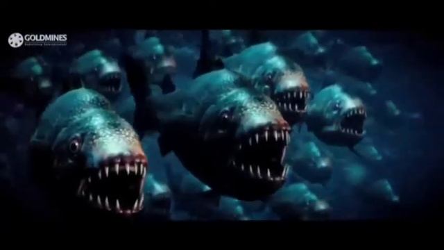 find the treasure in the lake and escape from fish piranha Movie #southvideo смотреть онлайн