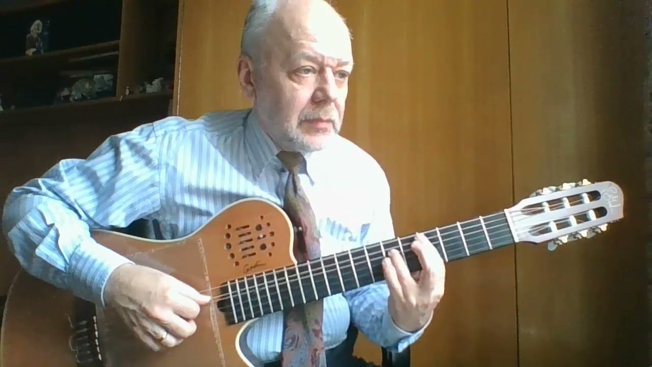 Moon river (Генри Манчини) на гитаре смотреть онлайн