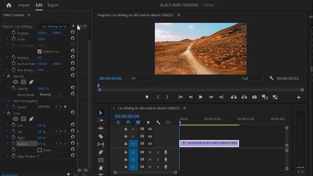 Animated Cinematic Black Bars in Premiere Pro 2023 | Quick Tutorial смотреть онлайн