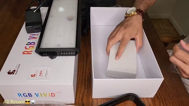 How To Setup RGB VIVID Mini Chihiros#chihirosrgb #chihiros#naturaquarium