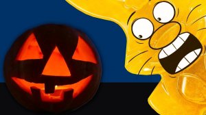 КАК СДЕЛАТЬ СВЕТИЛЬНИК ДЖЕКА ИЗ ТЫКВЫ НА ХЕЛЛОУИН И ЖЕЛЕЙНЫЙ ЗАЯЦ ХАРИТОН