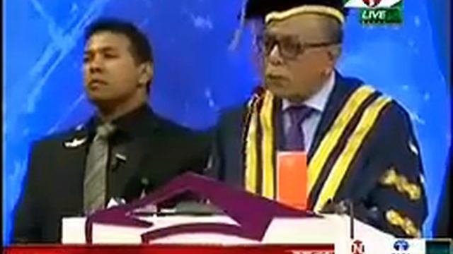 President Abdul Hamid Funny Speech - Northern University Bangladesh Convocation 2015 смотреть онлайн