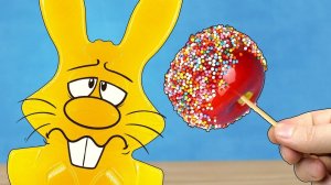 ЯБЛОКИ В КАРАМЕЛИ ЧУДЕСНЫЙ ВКУС ДЛЯ ЖЕЛЕЙНОГО ЗАЙЦА ХАРИТОНА ПРОСТОЙ РЕЦЕПТ