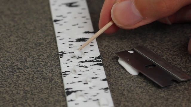 Polymer Clay Birch Tree Tutorial // Miniature Tree Bark Texture with Fimo смотреть онлайн