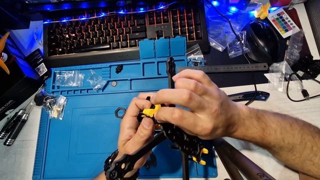 Сборка рамы Speedybee Mario 5 Аdvanced. Примерка нового стека от Speedybee F4 V4