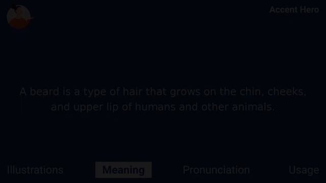 BEARD - Meaning and Pronunciation смотреть онлайн