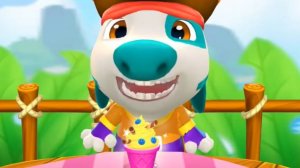 Мультики для детей - Мой говорящий Хэнк: острова, уровень 18