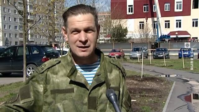 Кляновая алея ў гонар 100-годдзя Узброеных сіл Беларусі (03.05.2018)