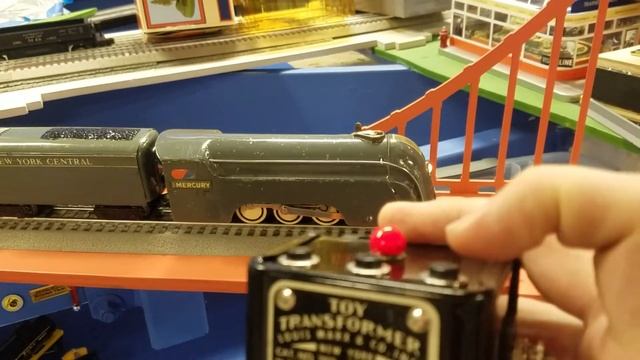 Custom Marx Mercury with Lionchief sounds new wheels and passenger cars смотреть онлайн