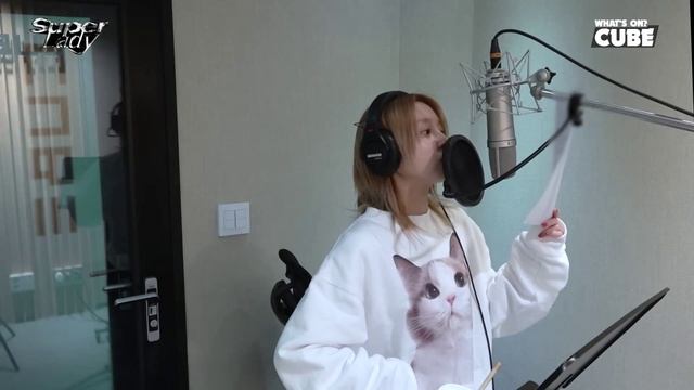 (G)I-DLE запись песни ‘Super Lady’ [Русская озвучка FTD Studio] смотреть онлайн