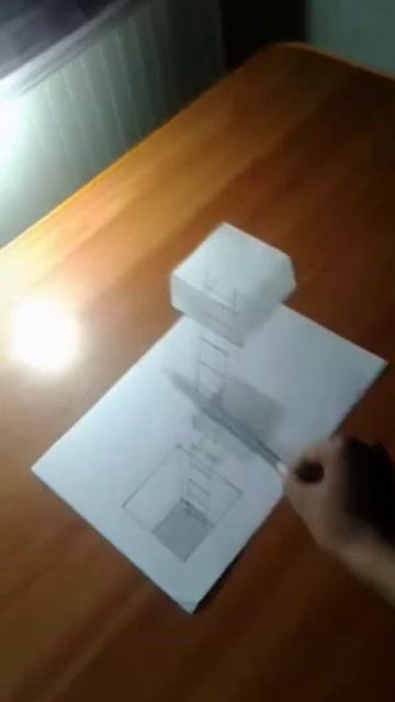 menggambar 3d ilusi optik, lubang tangga Dan Kubus melayang untuk pemula (2021) #shorts смотреть онлайн