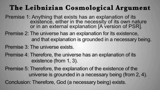 InspiringPhilosophy refuted on the Leibnizian Cosmological Argument смотреть онлайн