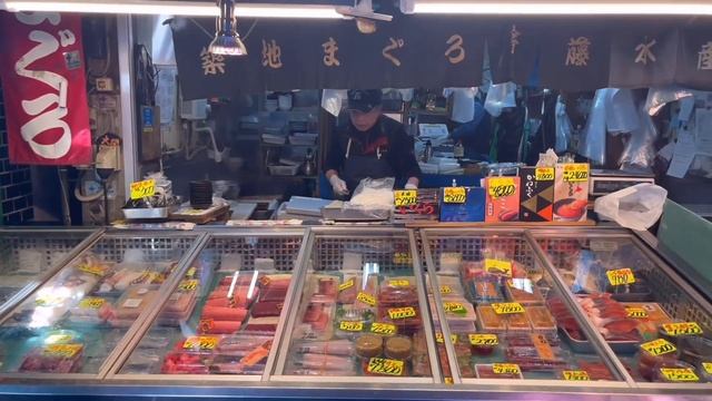 🇯🇵【築地】2024年最新食べ歩き10選　Tsukiji Eating while walking 外国人に大人気 смотреть онлайн
